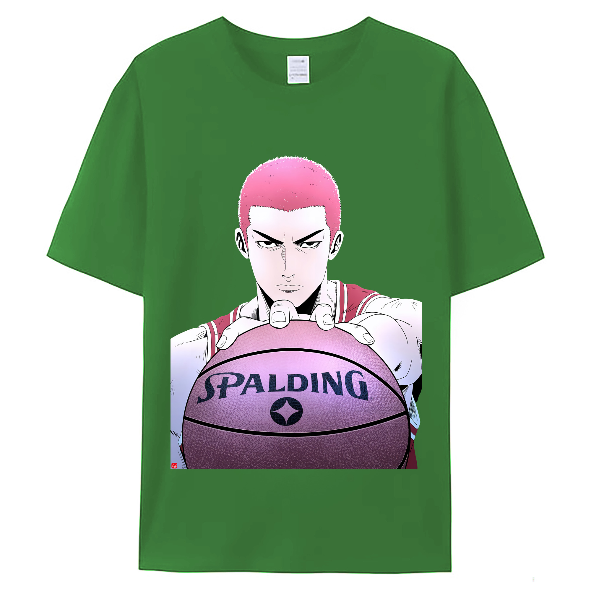 （画像用） SLAM DUNK／スラムダンク レディースカジュアルプリントTシャツ（綿100％）